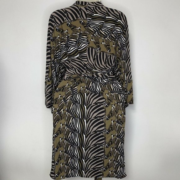 Banana Republic Issa Collaction Size 0 Olive Green - Picture 8 of 9